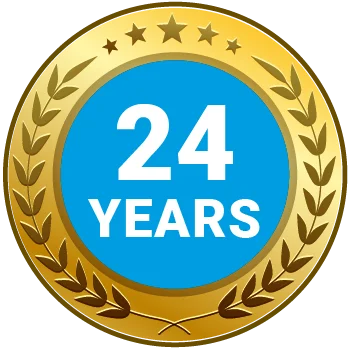 24 years of services